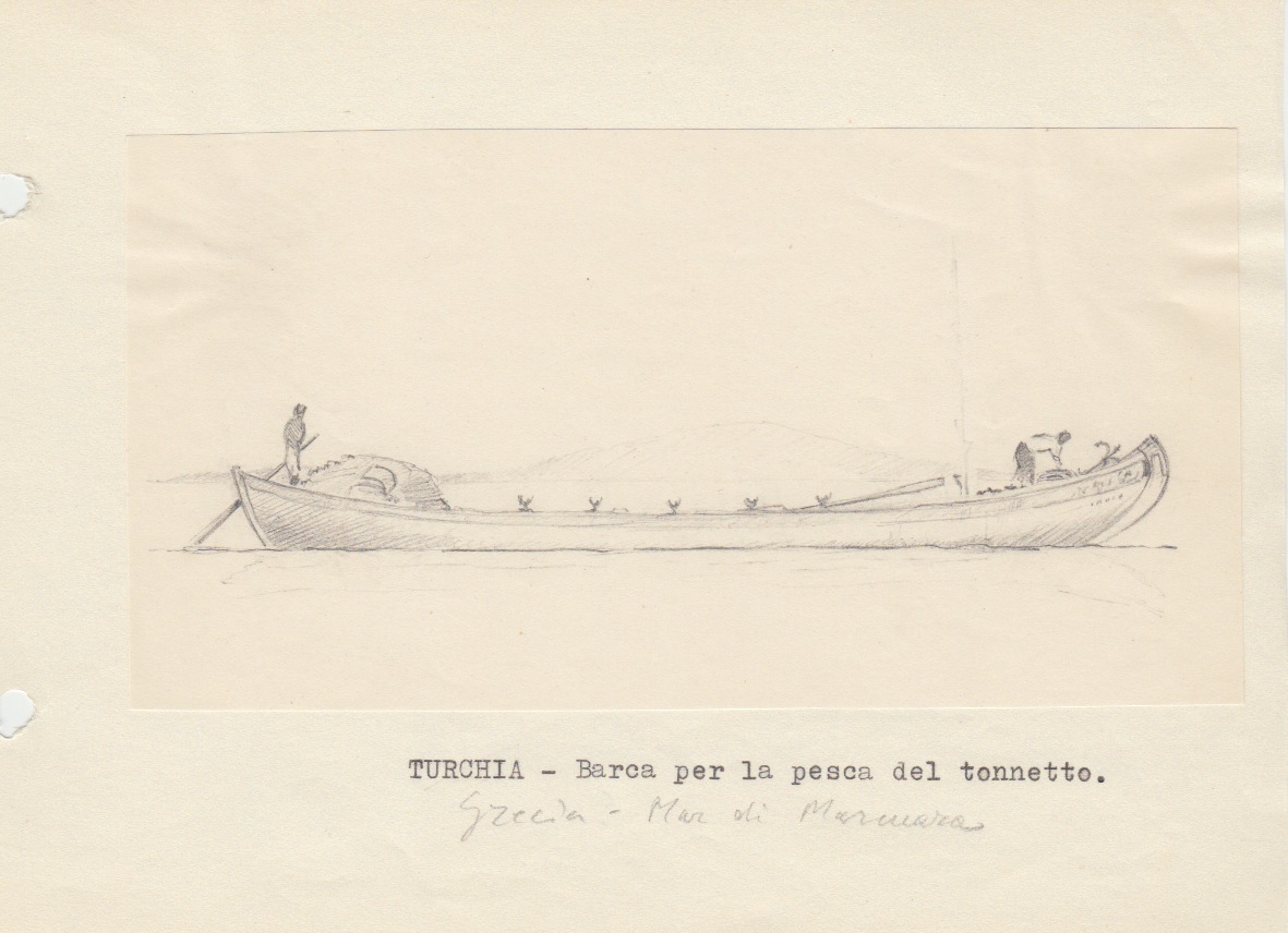 076 Turchia - barca per la pesca del tonnetto - Grecia Mar di Marmara